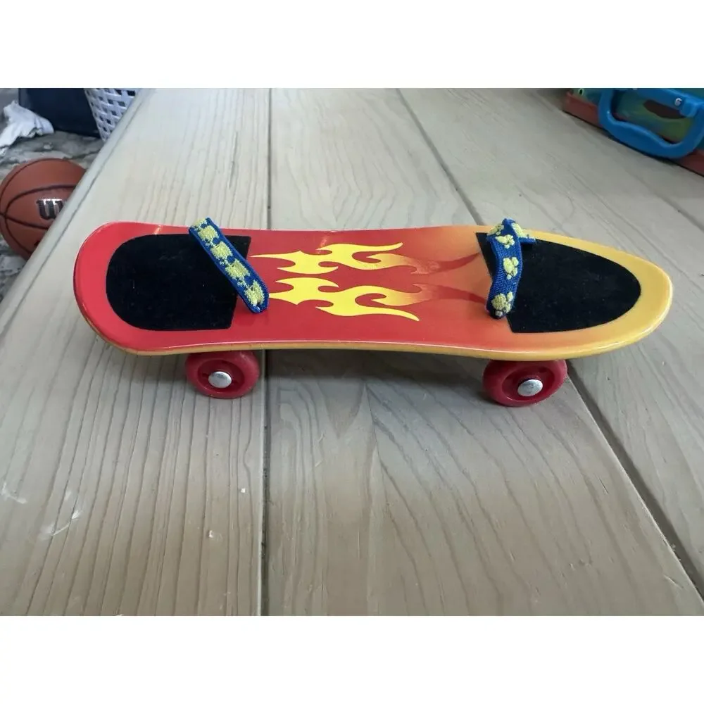 Skateboard Build-A-Bear Workshop Red Dragon Fire Toy Replacement Accessory